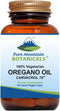 Pure Mountain Botanicals Wild Oregano Oil Capsules, 60 Kosher Vegan Caps, 510mg Mediterranean Oil