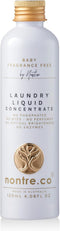 Nontre Baby Laundry Liquid Concentrate, Fragrance Free, Gentle Solution for Sensitive Skin, 120mL (4.06 FL Oz)