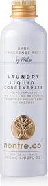 Nontre Baby Laundry Liquid Concentrate, Fragrance Free, Gentle Solution for Sensitive Skin, 120mL (4.06 FL Oz)