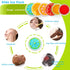 Kids Ice Pack, Reusable Hot or Cold Gel Cooling Pad for Injuries, Swelling, Pain Relief, and Tired Eyes (Fruit)