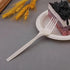 100% Eco Friendly Compostable Forks, 50 Large Disposable Utensils (6.7 in.), Durable and Heat Resistant Alternative to