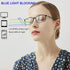 Professional Reading Glasses for Men/Women - Blue Light Blocking Computer Readers with Spring Hinges