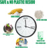 2-4 Gallon Flap Tie Compostable Trash Bags, 100 Count, Small Compost Bags, Biodegradable Kitchen Garbage Bags, Food
