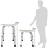 OMECAL 450 LBS Upgraded Medical Shower Bath Chair Seat,Stool Transfer Bench Seat, SPA Bathroom Bathtub Chair No-Slip