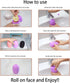 Ice Face Roller, Silicone Roller for Tightening Skin, Reusable Facial Ice Mold for Puffiness Relief.