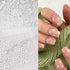 White Flower Nail Stickers, 30 Sheets 3D Self-Adhesive Floral Nail Art Supplies for Women Girls Manicure Tips