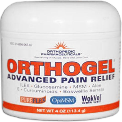 Orthogel Advanced Pain Relief Gel Jar - 4 oz.
