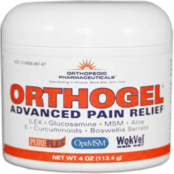 Orthogel Advanced Pain Relief Gel Jar - 4 oz.