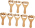 8pcs Wooden Massage Tools Back Massager Roller for Lower Back Shoulder Neck