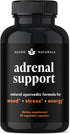 Adrenal Support - Cortisol Manager & Supplements with Ashwagandha Extract, 60 Capsules