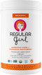 Regular Girl Organic Powder, Prebiotic Fiber Supplement and Probiotics for Women, 90 Day Supply