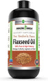 Amazing Omega Flaxseed Oil Supplement, Omega 3, Lignans & Fiber, 16 Oz, Non-GMO, Gluten Free