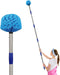 Cobweb Duster with Extension Pole, 6 FT Stiff Bristles Duster Head for High Ceiling Indoor Outdoor Cleaning