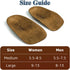W5.5-8.5 M5.5-7.5) DR. POTTER+ Heel Cups for Plantar Fasciitis Relief, Cork Heel Cushions for Heel Pain and Achilles
