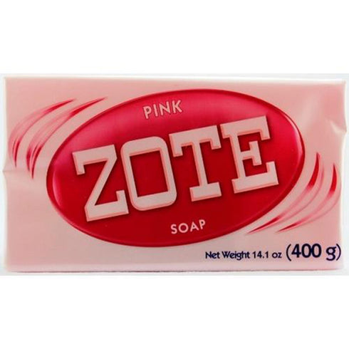 Zote Pink Bar Soap, 1 Count, Laundry Detergent for Clothes