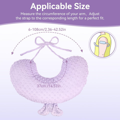 Post Mastectomy Pillow - Single-Sided Lightweight Post Surgery Pillow, Gentle Chest Protection for Sleep & Car Rides