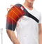 Heated USB Shoulder Wrap Pad for Rotator Cuff Pain Relief, 3 Heating Settings, Portable for Travel