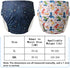 Unisex Reusable Adult Waterproof Cloth Diapers with Diaper Inserts,Adjustable Incontinence Pocket Diaper