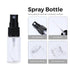 longway 15 PCS 0.5oz/15ml Transparent Empty Fine Mist Spray Bottles with Cap, Small Refillable Containers