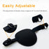Pirate Eye Patches 2 Pack, Adjustable Amblyopia Lazy Eye Patches for Adults and Children, Black