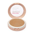 Ruby Kisses Pressed Compact Face Powder Foundation - Full Coverage Matte Lightweight (Caramel)