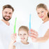 End Tuft Toothbrush, 4PCS Nylon Soft Bristle Tiny Tooth Brush for Hard to Reach Areas Dental Cleaning for Adults