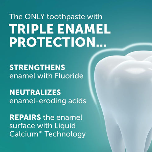 Hammer 4.3 oz (Pack 5) ARM & Truly Radiant Whitening & Enamel Strengthening Fluoride Toothpaste, Fresh Mint