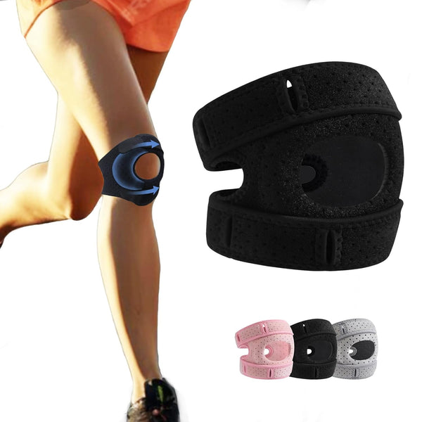 3-Stage Adjustable Knee Brace, Lightweight Neoprene Support Brace for Outdoor Sports, Running, and Weightlifting