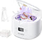 Ultrasonic Retainer Cleaner, Portable 30W/45kHz Sonic Dental Cleaning Pod for Aligners, Braces, Jewelry, and Dentures
