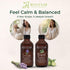 Set 100% 4 OZ 118 ML Lavender & Bergamot Essential Oils Pure & Natural Aromatherapy Diffuser Oils for Stress Relief