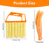 2pcs Window Venetian Blind Cleaner Duster Tool, Include 1pcs 7 Finger Blind Duster Brush & 1pcs Shutter Cleaner Brushes,with 8 Removable and Washable Microfiber Sleeves Blinds Cleaning Brush Tool for