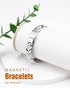 Jecanori Copper Bracelets for Women, Effective Pure Copper Magnetic Bracelet for Pain Relief with 3500 Gauss Magnets