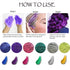 Purple Hair Color WAX 4.23 oz - Instant Temporary Hair Dye Wax for Men and Women, Party, Daily Use, Cosplay