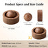 MIJIJHH 2Pcs Passive Diffuser, Passive Essential Oil Diffuser, Versatile Style for Home, Mini Wood Diffuser for Desk