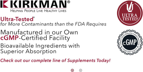 Kirkman TMG (Trimethylglycine) Liquid - 16 Fl oz, Natural Raspberry Flavor, Supports Serotonin Levels