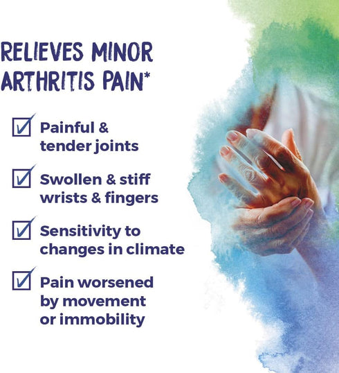Boiron Arnicare Arthritis Tablets for Pain Relief, Joint Soreness, Rheumatic Pain, 60 Count