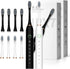 Jzxiskk Electric Toothbrush with 8 Brush Heads, 42000vpm 6 Modes IPX7 Waterproof, Soft