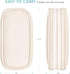 Teircno Tampon Holder for Purse, Portable Period Bag with Handle, Travel Pads Tampons Pouch, PU Leather Small Tampon