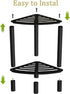 VOTZAAQ Stainless Steel Shower Stool, Double Layer Corner Shower Bench for Inside Shower, Shower Foot Rest for Shaving