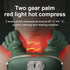 hopungfx Shoulder and Neck Massager with Heat, Portable Cordless Deep Kneading Muscle Relaxer, Neck Massager