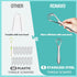 RONAVO Tongue Scraper for Adults, Stainless Steel Cleaner with Dual Scraping Head Design