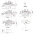 inSowni 32 Pack Silver Wedding Hair Side Combs + U-shaped & Twist Bridal Hair Pins Accessories with Rhinestone Pearls