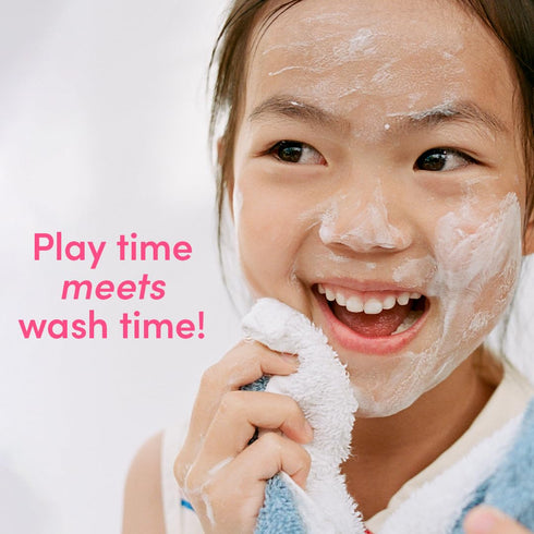 Evereden Kids Cloud Face Wash: Tropical Sorbet, 3.4 fl oz | Fun & Non-toxic Skin Care for Sensitive Kids