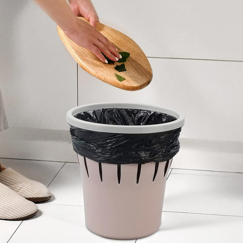Small Garbage Bags 3 Gallon, Black Drawstring Trash Bags