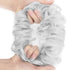 Lelinta Hair Bun Extensions - Wavy Curly Messy Donut Chignons Hair Piece Wig Hairpiece, Silver Grey