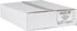 Aluf Plastics White Trash Bags, 8 Gallon, 0.7 Mil, 20" x 22", Pack of 250, for Home, Kitchen, Bathroom, Office