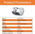 HAOFILM LR41 AG3 392 384 192 1.5V (Pack 10) Advanced Alkaline Battery, Round Coin Cell Battery