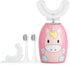 LHhuizou Kids U Shaped Electric Toothbrush 4 Brush Heads, Automatic Sonic Toothbrush Kids