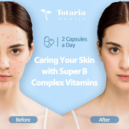 13-in-1 Vitamin B Complex Plus with B1, B2, B3, B4, B5, B6, B7, B8, B9, B12, C, D3, K2 - Energy, Nerve, Immune, Skin