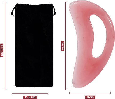 RAAFI Large Body Gua Sha Tool for Cellulite Removal, Lymphatic Drainage and Muscle Relaxation - Easy Grip Gua Sha Body